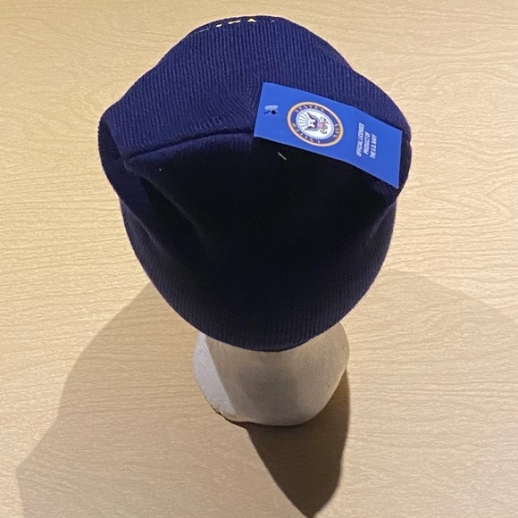 Navy Veteran Beanie - Picture 5 of 5